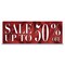 Signmission Sale Up To 50% Off Banner Concession Stand Food Truck Single Sided B-120-30151 - alternate 1